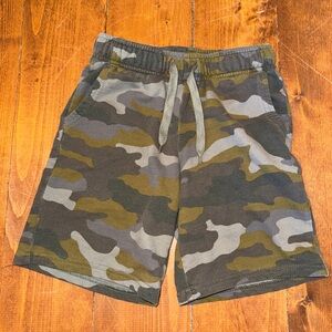 Camouflage Print Shorts